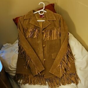 NEW Suede Cowgirl Jacket M NWOT